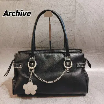 archive y2k 00s leather handbag