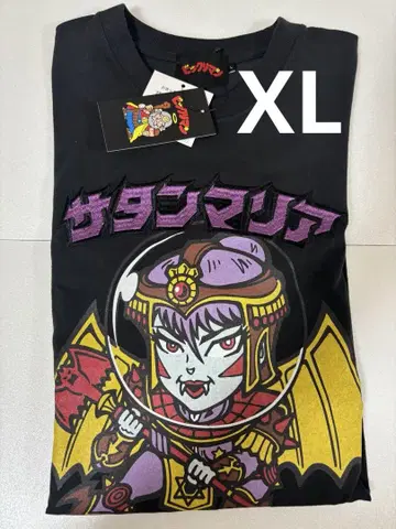 [ 새상품 레어 ] 빅쿠리맨 사탄 마리아 롱 T셔츠 XL 블랙 택 포함