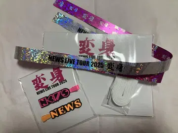 NEWS LIVE TOUR 2025 변신 앞머리 클립 신발끈