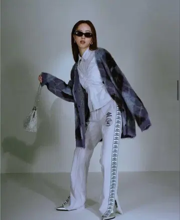 moussy UMBRO 콜라보 트랙 팬츠