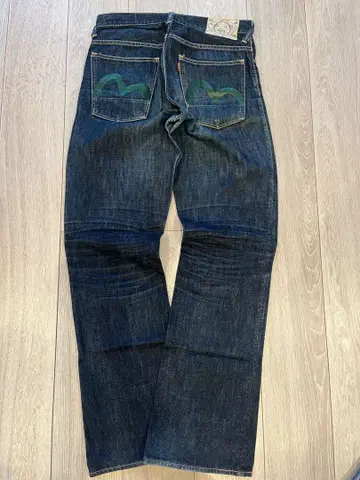 EVISU 청바지 플레어 팬츠