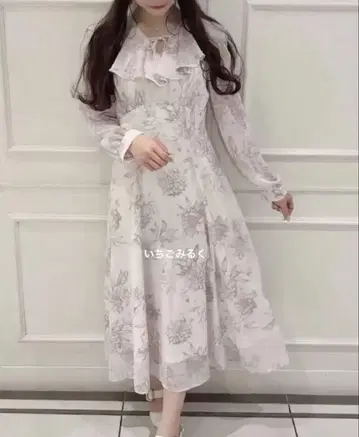 evelyn 꽃무늬 롱 OP