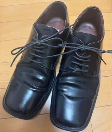 바니스 뉴욕 블랙 드레스 슈즈 스퀘어 토