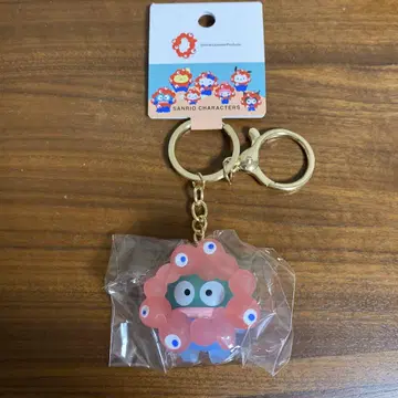 산리오 미야쿠미야쿠 클리어 컬러 키링 한교동