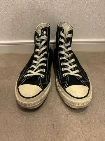 [ 27.5 ] CONVERSE 척테일러 CT70 블랙 하이컷