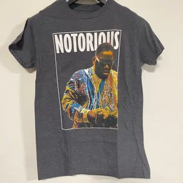 NOTORIOUS 티셔츠 S 사이즈 그레이
