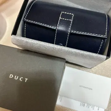 DUCT 새상품 넥타이 케이스 . 시계 케이스