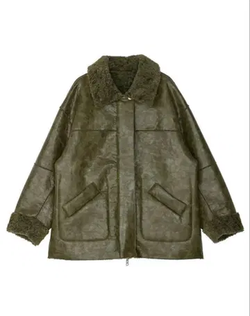 새상품급 Ameri vintage BONDING JACKET 카키