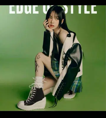 [ aespa 카리나 착용 ] CONVERSE 척테일러 24.0