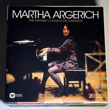 미사용 MARTHA ARGERICH 종이 자켓 사양 CD 20매 세트