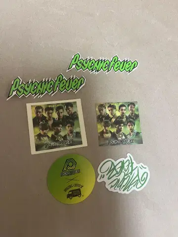 PSYCHIC FEVER 스티커 세트