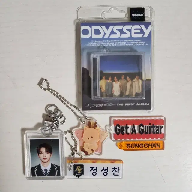 리이즈 성찬 키링, 오디세이 앨범 Smini 키링 일괄
