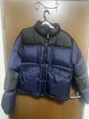 XLARGE 다운 자켓 네이비/블랙