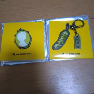 Mrs. GREEN APPLE 바벨탑 카메오 핀즈 키링