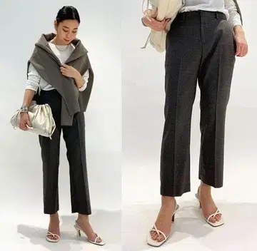 AP STUDIO 라빠르망 CANONICO 베이직 크롭 팬츠