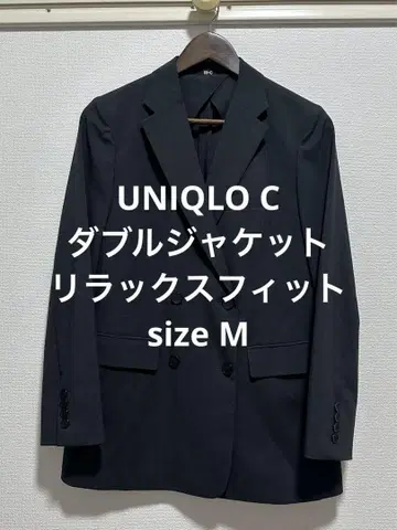 컨디션 최상 유니클로 UNIQLO C 더블 자켓 릴랙스 핏 M
