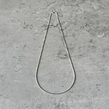 이탈리아제 VINTAGE 링크 체인 목걸이 실버925