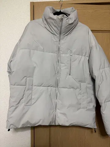 CLEL 라이트 그레이 다운 자켓