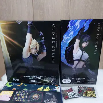 FF7 리버스 출시 기념 제일복권 클라우드(A상) 티파(엔드상)
