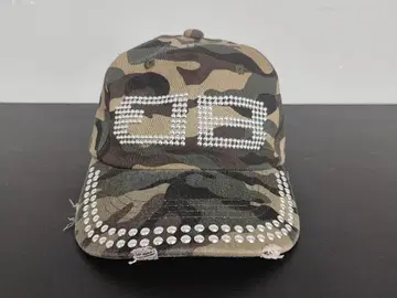 새상품 BEEDEN BD STUDS DAMAGE CAP 멀티 카모