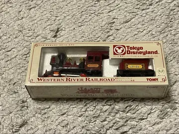 미사용 토미카 웨스턴 리버 철도 다이캐스트 모델 도쿄 디즈니랜드