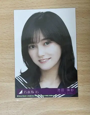 노기자카46 CD 봉입 브로마이드 Actually - 이케다 테레사 요리