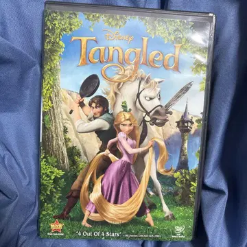 디즈니 DVD Tangled 탑 위의 라푼젤