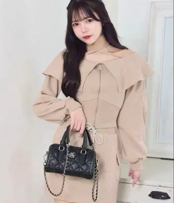 미셸 마카롱 큐빅 컬러 셋업 xs(ss)
