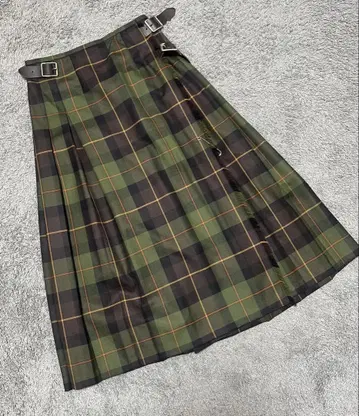 O'NEILOF DUBLIN 카키 롱 스커트