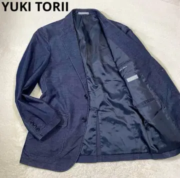[새상품급] YUKI TORII 유키토리이 데님 테일러드 자켓 M
