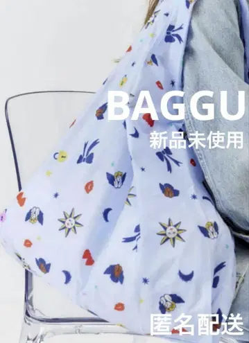 [ 미사용 새상품 ] BAGGU 에코백 스탠다드 천사 엔젤 BAGGU