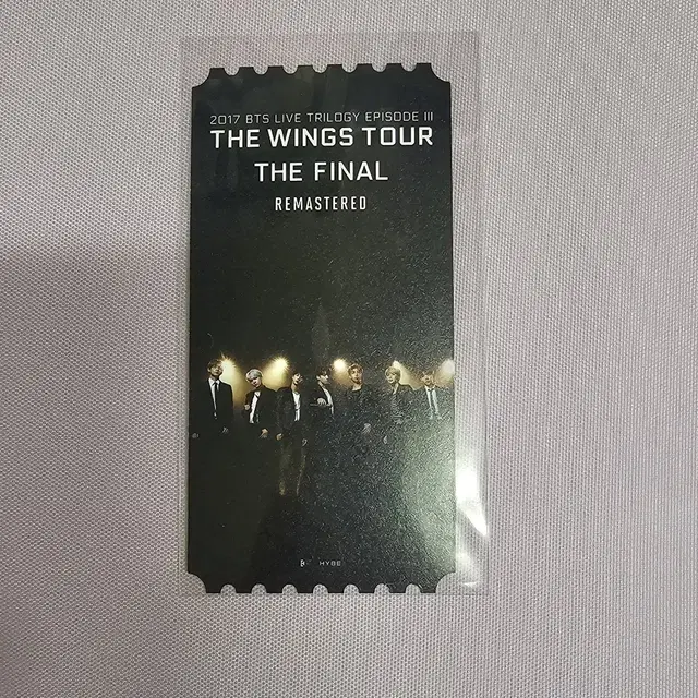 bts 무비위크 오리지널티켓