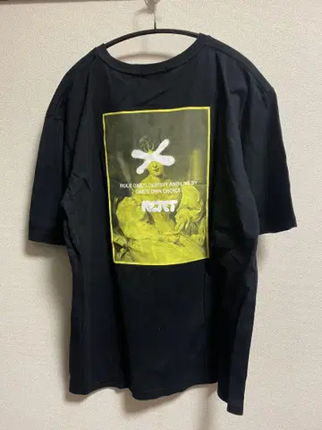 RULE THE FATE 도쿄 한정판 T셔츠 블랙 사이즈 1