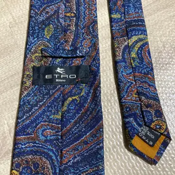 ETRO 페이즐리 무늬 넥타이