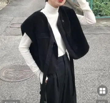nugu klee 보아 퍼 리버서블 퀼팅 베스트