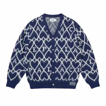 PALACE 하트 가디건 네이비 M