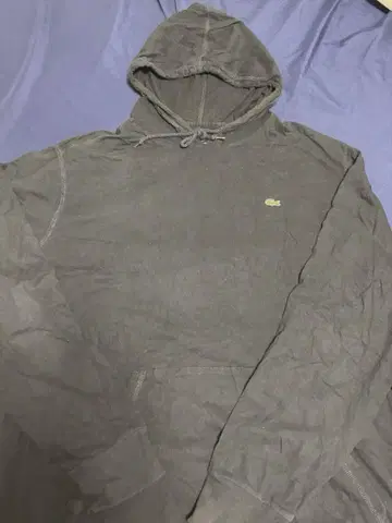 LACOSTE 후드티 100% 코튼