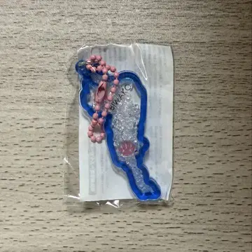 비와코 키링 세세라기노사토 한정판 발바닥 파란색