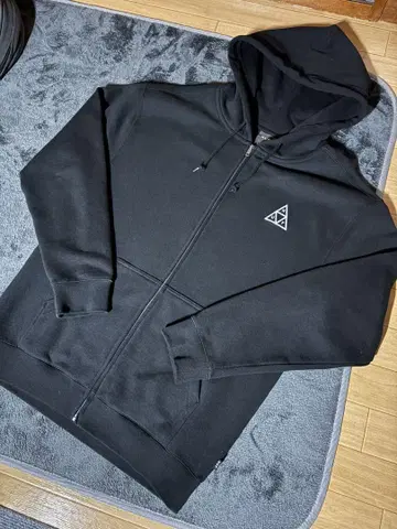 HUF 집업 후드티 M