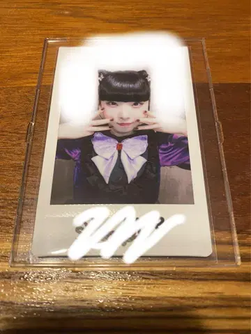 팬텀 시타 린카 친필 사인 폴라로이드 사진