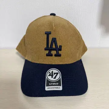 47 MVP 코듀로이 캡 브라운/네이비