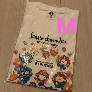 오사카 간사이 만박 미야쿠미야쿠 Sanrio 캐릭터 T셔츠 M 사이즈