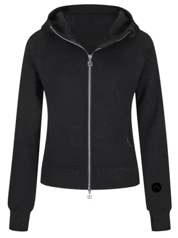 andwang Kirakira slim zip up