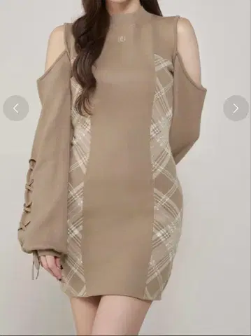 다리치 원피스 니트