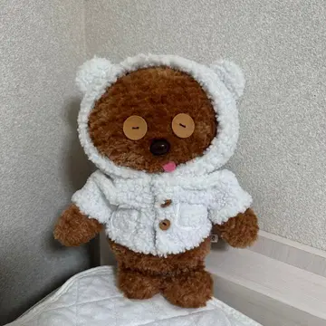 팀 봉제 인형 USJ 미니언즈 화이트 보아