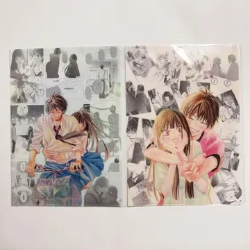너에게 닿기를전 클리어 파일 쿠로누마 사와코 카제하야 쇼타 2장 세트