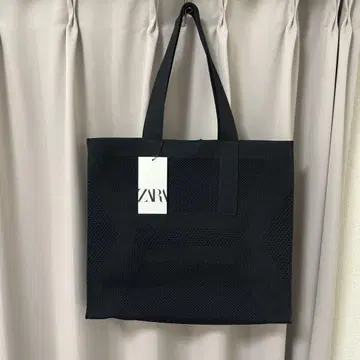 ZARA 새상품 메쉬 토트백 자라