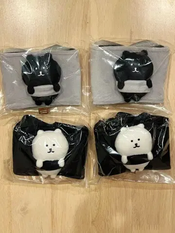 나가노의 곰 & 다크곰 봉제 인형 드링크 홀더 4