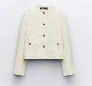 ZARA 숏 텍스처 자켓