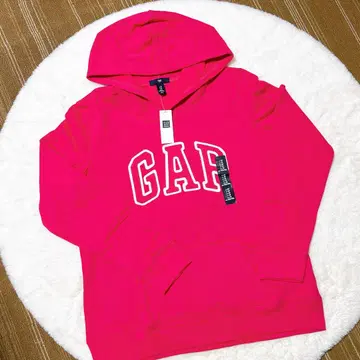 [ 새상품 ] GAP 후드 부착 후드티 M 핑크